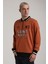 Bisiklet Yaka Siyah Slim Fit Sweatshirt 24FWM60207 2