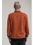 Bisiklet Yaka Siyah Slim Fit Sweatshirt 24FWM60207 4