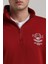 Dik Yaka Bordo Slim Fit Sweatshirt 24FWM60198 2