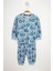 Isob Mavi Traktör Desenli %100 Pamuk Erkek Çocuk Pijama Takımı 3-8 Yaş 32226-M 1