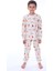 Isob Bej Hayvanlar Alemi Desenli %100 Pamuk Erkek Çocuk Pijama Takımı 3-8 Yaş 32211-B 1