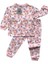Isob Unicorn Desenli Pembe 2ip Fırçalı Kumaş %100 Pamuk Kız Çocuk Pijama Takımı 3-8 Yaş 11221-P 1