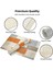 Modern Sanat Yemek Masası Placemats 6 Set Turuncu Soyut Resim Placemats (Yurt Dışından) 2