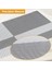 6 Adet Pvc Masaüstü Serisi Iç/dış Mekan Dokuma Yuvarlak Placemats Seti, 13.75 Inç (Yurt Dışından) 4