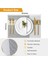 6 Adet Pvc Masaüstü Serisi Iç/dış Mekan Dokuma Yuvarlak Placemats Seti, 13.75 Inç (Yurt Dışından) 3