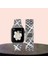 Apple Watch Uyumlu 38/40/41 mm  Diamond Metal Kordon Siyah 1