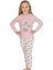 Elmp Yaramaz Kunduzlar %100 Pamuk Kız Çocuk Pijama Takımı 1-9 Yaş 4014 1