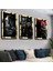 Ölüm Meleği Gold Pleksili Mdf Tablo 1