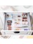 Modüler Çekmece Içi Düzenleyici - Banyo Makyaj Takı Organizer Ofis Düzenleyici 15,2 x 15,2 cm Şeffaf 4