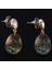 Vintage Damla Dangle Opal Küpe Kadınlar Için Kristal Geometrik Kolye Küpe (Yurt Dışından) 5