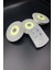 3lü Uzaktan Kumandalı Yapışkanlı Kablosuz LED Spot Lambalar (4767) - DSR4701-1563 3