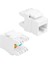 Rj 45 Cat6 Şase 180 Derece (Keystone Jack) - DSR5727-8712 1