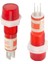 Sinyal LED Göz Lambası Xd8-1 220 Volt Yeşil - Kırmızı (IC-225) (4767) - DSR2283-4128 1