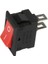 IC-120A Mini Işıksız Kırmızı Anahtar 2p - DSR9925-1127 1