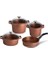 Granit Master 7 Prç Gold Rose Döküm Set (TENCERE20 24/K.YARIK26/TAVA26) 4