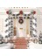 20 Adet 14,5 cm Simli Yapay Noel Çiçekleri, C (Yurt Dışından) 5