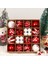 44 Adet Noel Topu Süsleri Kırılmaz Noel Küreleri, C (Yurt Dışından) 5