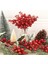 Yapay Meyve Sapları, 7,5 Inç Noel Parıltılı Meyveleri Gösterildiği Gibi (Yurt Dışından) 3