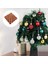 64 Adet Noel Süsleri Hediyeleri Noel Ağacı Topları - Kırmızı Altın (Yurt Dışından) 2