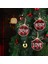 18 Parça Noel Ahşap Asılı Süsler Ahşap Etiketler 6 Stil (Yurt Dışından) 5