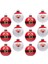 12'li Paket Noel Topları, 60 mm Noel Boyalı Kırılmaz Tatil (Yurt Dışından) 1