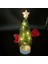 Mini Noel Ağacı Sedir Masaüstü Noel Ağacı LED Parlayan (Yurt Dışından) 5