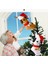 Adet Noel Çorabı Köpek Yüz Şekli Asılı Evcil Hayvan Çorapları (Yurt Dışından) 2