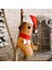 Adet Noel Çorabı Köpek Yüz Şekli Asılı Evcil Hayvan Çorapları (Yurt Dışından) 5