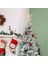 Parıldayan Yıldızlar Noel Ağacı Kar Tanesi Süsleri Gümüş (Yurt Dışından) 2