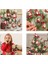 18 Adet Noel Ahşap Kolye Noel Ağacı Asılı Oranment B (Yurt Dışından) 4