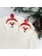 Kişilik Abartılı Noel Atmosferi Küpeleri Noel Baba (Yurt Dışından) 2