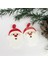 Kişilik Abartılı Noel Atmosferi Küpeleri Noel Baba (Yurt Dışından) 3