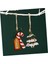 Ahşap Noel Ağacı Kolyeleri Noel Ağacı Süsü Noel Dekoru (Yurt Dışından) 5