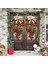 2 Adet Noel Ön Kapı Çelengi Ön Kapı, Duvar, Şömine Için Xmas (Yurt Dışından) 2