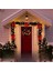 12 Adet Noel Siyah Kırmızı Fiyonk Noel Ağacı Dekorasyonu Fiyonkları (Yurt Dışından) 2