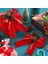 12 Adet Noel Siyah Kırmızı Fiyonk Noel Ağacı Dekorasyonu Fiyonkları (Yurt Dışından) 3