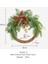 Noel Kozalaklı Çan Rattan Çelengi Noel Kapı Askısı Çelengi (Yurt Dışından) 4