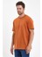 Bisiklet Yaka Rahat Kalıp Baskısız %100 Pamuk Cotton Erkek T-Shirt 1