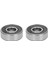 120 Adet/takım 608 2rs Rulman Abec-5 8X22X7 mm Sabit Bilyalı Karbon Çelik Mühürlü Bilyalı Rulmanlar (Yurt Dışından) 3