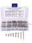 1600 Adet M2 Vida Karbon Çelik Çapraz Sürücü Tava Kafa Akıllı Vidalar Çeşitli Bağlantı Elemanı M2X4/5/6/8/10/12/16MM/20MM (Yurt Dışından) 2