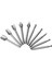 10 Adet Hss Tungsten Karbür Döner Kesme Çapak Seti Öğütücü Ucu 1/8 Inç (3mm) Ağaç Işleme Oyma Aletler (Yurt Dışından) 1