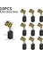 5 Çift Karbon Fırçalar 6.4X7.9X12.5MM 596071-00 Black & Decke Açı Öğütücü Elektrik Motorları CD105 CD110 CD115 KG900 (Yurt Dışından) 3