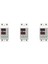 3x Din Raylı Çift Ekran Ayarlanabilir Aşırı Gerilim Akım ve Düşük Gerilim Koruyucu Cihaz Rölesi 40A 220V 230V (Yurt Dışından) 4