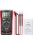 Aneng DT9205A Dijital Multimetre Ac/dc Transistör Test Cihazı Elektrik Ncv Test Ölçer Profesyonel Analog Otomatik Aralığı Kırmızı (Yurt Dışından) 1