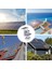 8'li Solar Modül Braketi Paketi, Solar Panel Tutucu, Uç Kelepçesi, Ayarlanabilir, Sabitlenebilir Solar Modül Tutucu (35 Mm) (Yurt Dışından) 5