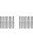 20 Adet 2 Flüt Cnc Freze Uçları 3.175MM Düz Yuvası Tungsten Çelik Freze Kesici Ahşap Plastik (Yurt Dışından) 1
