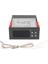 220V/30A Dijital Sıcaklık Kontrol Cihazı RC-114M Termostat Röle Çıkışı -30~300 Derece Ntc Sensörlü (Yurt Dışından) 2