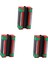 Cnc Makine Parçaları Imalat Ekipmanları Için 3x Çelik HGH20CA 20MM Lineer Ray Kılavuz Bloğu (Yurt Dışından) 1