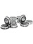 40 Adet F695-2RS Rulman 5X13X4MM Flanşlı Minyatür Sabit Bilyalı Rulmanlar F695RS Voron Mobius 2/3 3D Yazıcı (Yurt Dışından) 4