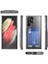Samsung Galaxy S21 Plus Kılıf Ultra Koruma Sağlayan Şeffaf Kart Girişli Cardex Premium Kapak 5